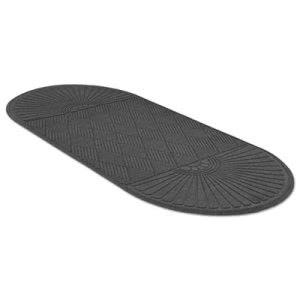 Guardian EcoGuard Double Fan Diamond Floor Mat, 48x96, Charcoal (MLLEGDDF040804)