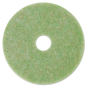 3M TopLine Green 14" Autoscrubber Pad 5000, 5 Pads (MMM18046)