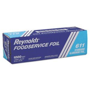 Metro™ Aluminum Foil Rolls, Standard, 12in x 1,000 ft. (REY 611M)