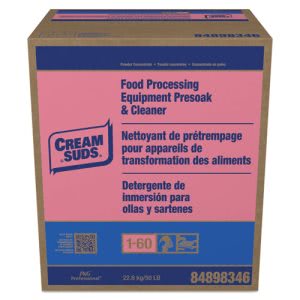 Cream Suds Pot and Pan Presoak and Detergent, 50 lb Box (PBC02101)