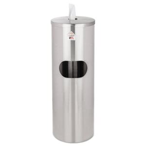5 Gallon Stainless Steel Wipe Dispenser Stand w/ Waste Container (TXL L65)