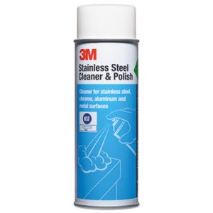 3M Stainless Steel Cleaner & Polish, 12 - 21-oz. Aerosol Cans (MMM14002)
