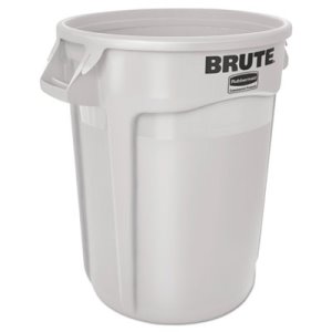 Rubbermaid Roughneck 20 Gal. Black NonWheeled Vented Trash Can with Lid -  Dazey's Supply