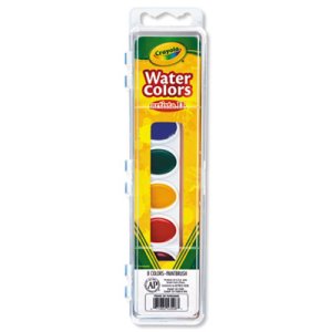 Crayola Artista II 8-Color Watercolor Set, 8 Assorted Colors (CYO531508)