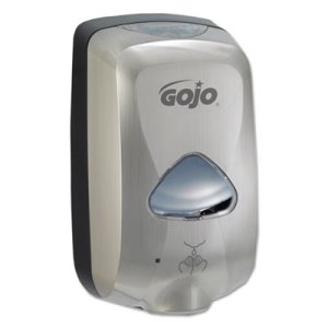 Gojo TFX Touch-Free Foam Hand Soap Dispenser, Nickel (GOJ 2789-12)