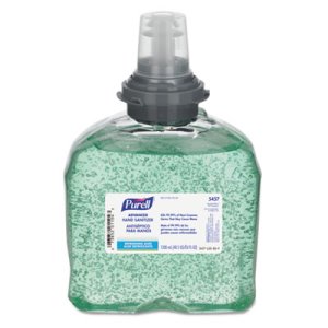 Purell TFX Advanced Hand Sanitizer Aloe Gel, 4 Refills (GOJ545704CT)