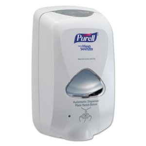 Purell TFX Touch-Free 1200 mL Hand Sanitizer Dispenser, Gray/White (GOJ272012)