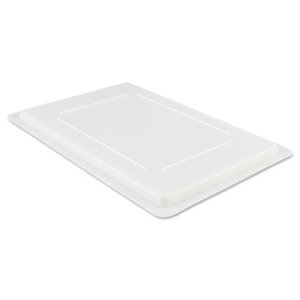 Rubbermaid 3502 White Food/Tote Box Lid, 26"L x 18"W, White (RCP3502WHI)