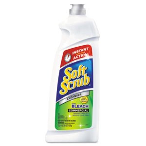 Soft Scrub Cleanser with Bleach Disinfectant, 36-oz, 6 Bottles (DIA 15519)