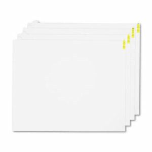 Crown Mat 60-Sheet Refill Pad, 30"x24", 4 per Carton, White (CWNWCRPLPDW)
