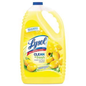 Lysol Clean & Fresh Multi-Surface Cleaner, 144 oz, Lemon, Each (RAC77617EA)