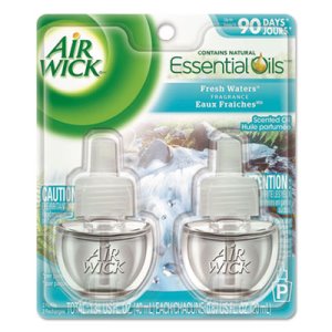 Air Wick Fresh Waters Scented Oils, .67-oz, 12 Refills (REC 79717)