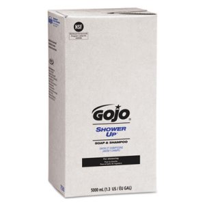 Gojo Shower Up Soap & Shampoo, Rose, Pleasant Scent, 5000 ml Refill (GOJ 7530)