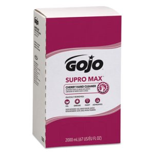 Gojo Supro Max Cherry Hand Cleaner, 2000ml, 4 Refills (GOJ728204)