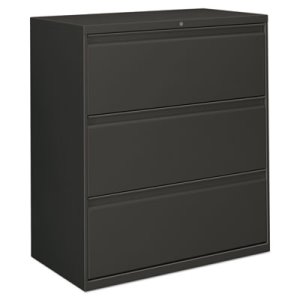 Alera 3 Drawer Lateral File Cabinet 36w X 40 88h Charcoal