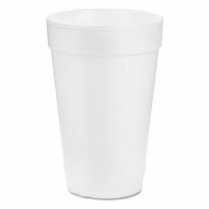 Dart 14-oz. Insulated Foam Cup, White, 1,000 Cups (DCC 14J16)