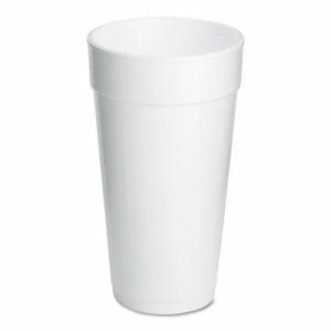  Dart 20J16 Foam Drink Cups, 20oz, 500/Carton : Health &  Household