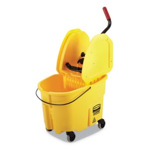 Commercial Mop Bucket 5.28 Gallon with Wringer - Side Press Commercial Home  Cleaning Cart Combo Yellow 4 Wheels Home & Industrial Cleaning Mop Bucket  for Business - Yahoo Shopping