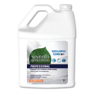 Seventh Generation Free & Clear Glass & Surface Cleaner, 2 Gallons (SEV44721CT)