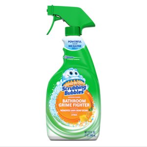 Scrubbing Bubbles Bathroom Cleaner, Citrus, 32oz Spray Bottle (SJN306111EA)