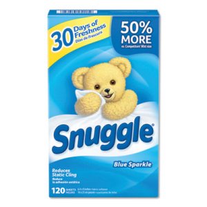 Snuggle Fabric Softener Sheets, Fresh Scent, 6 Boxes (DIA45115)