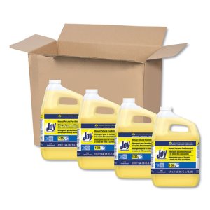 Joy Dishwashing Liquid, Lemon Scent, One Gallon Bottle, 4/Carton (PBC57447CT)