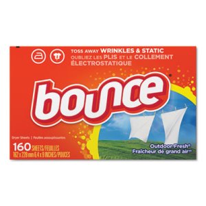 Bounce Fabric Softener Sheets, Outdoor Fresh, 6 Boxes (PGC80168CT)