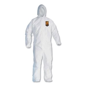 Kleenguard A30 2X-Large Coveralls, White, 25 Coveralls (KCC46115)