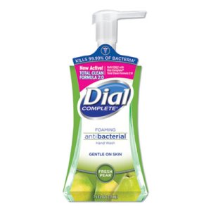 Dial Complete Antibacterial Foaming Hand Soap, 7.5 oz, Pear, Each (DIA02934)