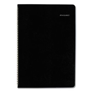 DayMinder Recycled Monthly Academic Planner, Black, 7 7/8