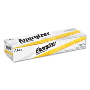 Energizer Industrial Alkaline Batteries, AA, 24 Batteries/Box (EVEEN91)