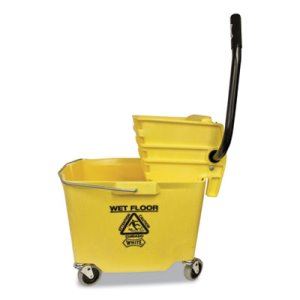 Rubbermaid Commercial Mop Bucket/Wringer Combination - RCP758088YW 