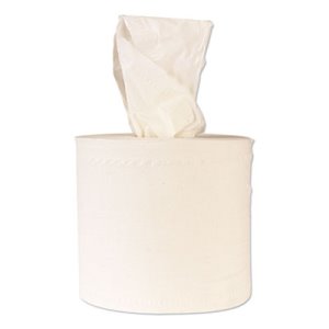 Windsoft 1420 White Center-Pull Paper Towel Rolls, 6 Rolls (WIN1420B)
