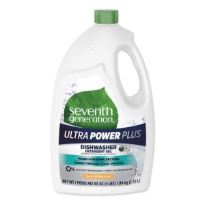 Seventh Generation Ultra Power Plus Dishwasher Detergent, 6 Bottles (SEV22929CT)