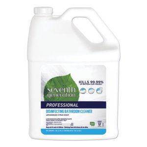Seventh Generation Disinfecting Bathroom Cleaner, Gallon, 2 Bottles (SEV44755CT)