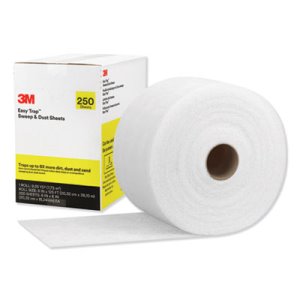 3M Easy Trap Duster Sweep & Dust Sheets, 8" x 125 ft Roll (MMM55654W)