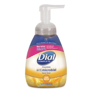 Dial Complete Antibacterial Foam Hand Soap, 8 - 7.5-oz Pump Bottles (DIA06001CT)