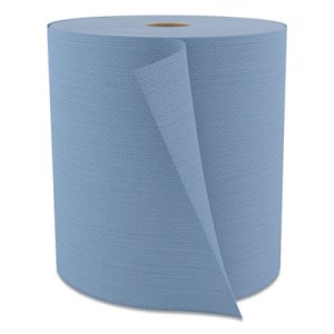 Cascades Pro Tuff-Job Spunlace Towels, Blue, Jumbo Roll, 1 Each (CSDW802)