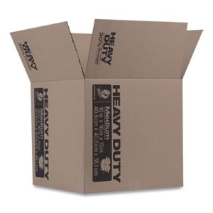 Box USA Shipping Cardboard Sheets 15L x 15W, 50-Pack | Corrugated Sheets for Packing, Moving and Storage Supplies