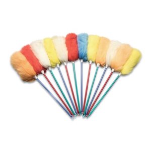 O'dell Lambswool Duster, 26" Length, Assorted Wool/Handle Color (ODCLWD26UNSL26)