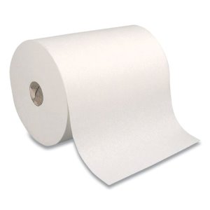 Coastwide Hardwound Paper Towels, 7.87" x 800 ft, White, 6 Rolls (CWZ887841)