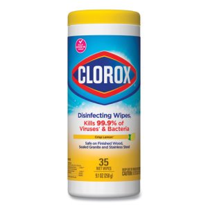 Clorox 01594 Disinfecting Wipes, Citrus Blend, 35 Wipes (CLO01594EA)