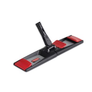 Rubbermaid Adaptable Flat Mop Frame, 18.25 x 4, Black/Gray/Red, EA (RCP2132428)