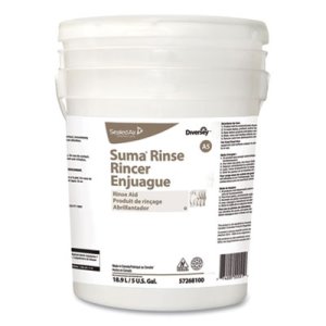 Diversey Suma Rinse A5 Rinse Aid, 5 gal Pail, Each (DVO57268100)
