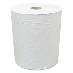 APC Paper Towels, Eco Green, 7.88" x 800 ft, White, 6 Rolls (APAEN80166)