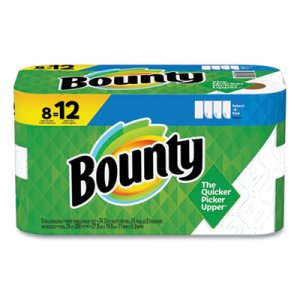Bounty Select-a-Size Paper Towels, 2-Ply, 74 Sheets/Roll, 8 Rolls (PGC65544)