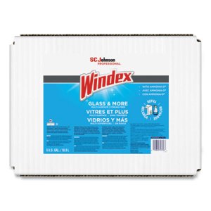 Sc Johnson Windex Orginal Glass Wipes, 38 Wipes/Pack, 12 Pack/Case