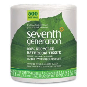 Seventh Generation Standard 2-Ply Toilet Paper, 60 Rolls (SEV137038)