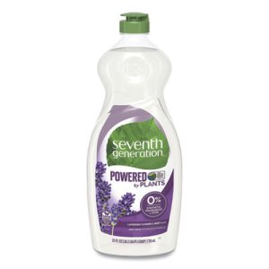 Seventh Generation Natural Dish Liquid, Floral & Mint, 12 Bottles (SEV22734CT)