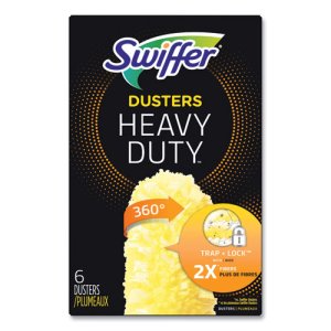 Swiffer Duster Heavy Duty Dusting Kit, 1 Handle + 17 Refills
